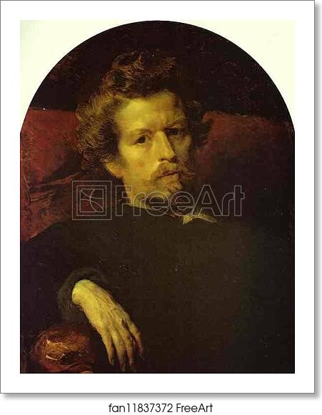 Free art print of Self-Portrait by Karl Brulloff Free art print of Self-Portrait by Karl Brulloff
