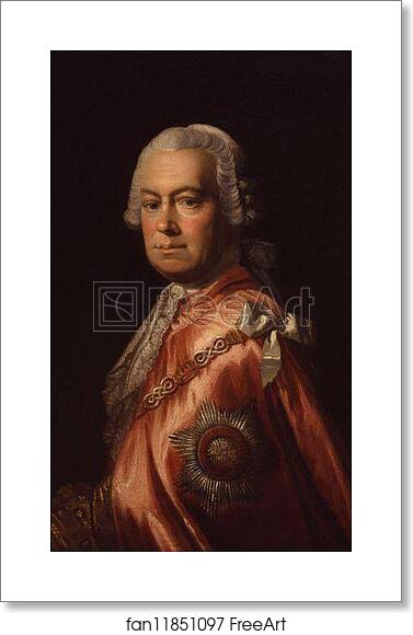 Free art print of Portrait of Sir Andrew Mitchell by Allan Ramsay Free art print of Portrait of Sir Andrew Mitchell by Allan Ramsay