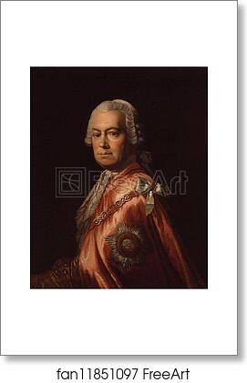 Free art print of Portrait of Sir Andrew Mitchell by Allan Ramsay