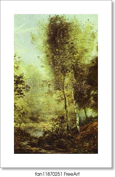 Free art print of Pool in the Woods by Jean-Baptiste-Camille Corot Free art print of Pool in the Woods by Jean-Baptiste-Camille Corot