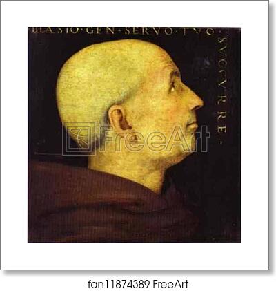 Free art print of Portrait of Don Biagio Milanesi by Pietro Perugino Free art print of Portrait of Don Biagio Milanesi by Pietro Perugino