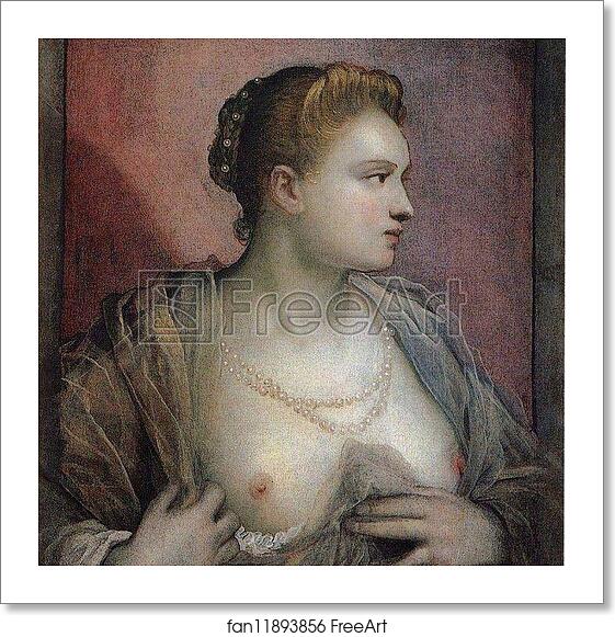 Free art print of The Woman who Discovers the Bosom by Jacopo Robusti, Called Tintoretto Free art print of The Woman who Discovers the Bosom by Jacopo Robusti, Called Tintoretto