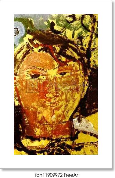Free art print of Portrait of Pablo Picasso by Amedeo Modigliani Free art print of Portrait of Pablo Picasso by Amedeo Modigliani