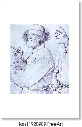 Free art print of The Painter and the Connoisseur by Pieter Bruegel The Elder Free art print of The Painter and the Connoisseur by Pieter Bruegel The Elder