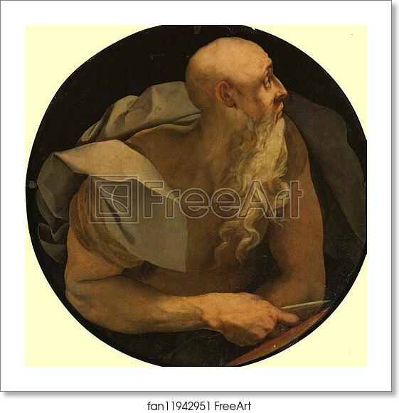 Free art print of St. John the Evangelist by Jacopo Carrucci, Known As Pontormo Free art print of St. John the Evangelist by Jacopo Carrucci, Known As Pontormo