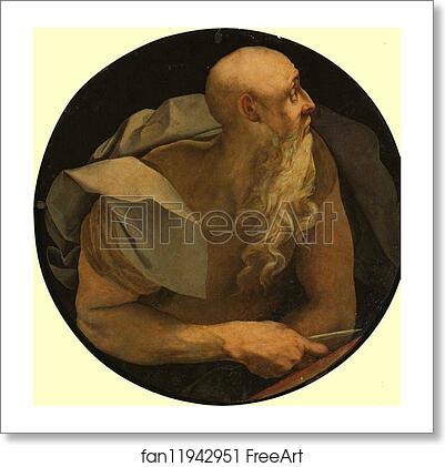 Free art print of St. John the Evangelist by Jacopo Carrucci, Known As Pontormo