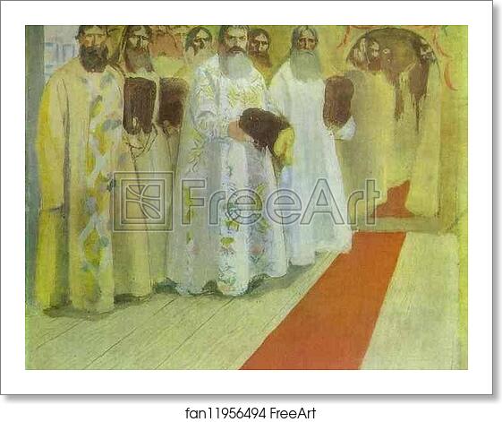 Free art print of Waiting for the Tzar by Andrey Ryabushkin Free art print of Waiting for the Tzar by Andrey Ryabushkin