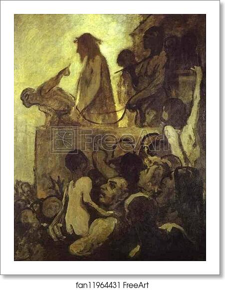 Free art print of Ecce Homo by Honoré Daumier Free art print of Ecce Homo by Honoré Daumier
