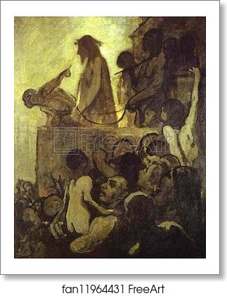 Free art print of Ecce Homo by Honoré Daumier