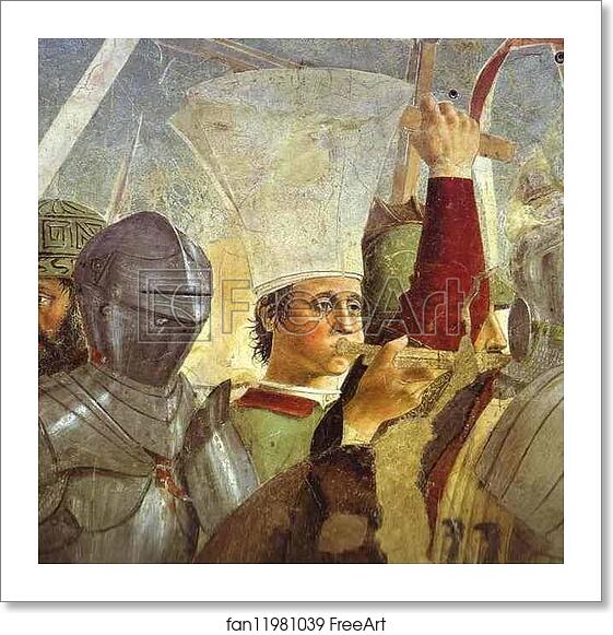 Free art print of Legend of the True Cross: Battle Between Heraclius and Chosroes. Detail by Piero Della Francesca Free art print of Legend of the True Cross: Battle Between Heraclius and Chosroes. Detail by Piero Della Francesca