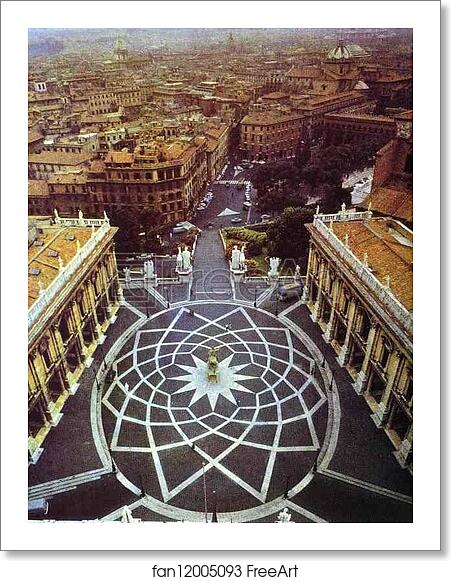 Free art print of Capitoline Hill by Michelangelo Free art print of Capitoline Hill by Michelangelo