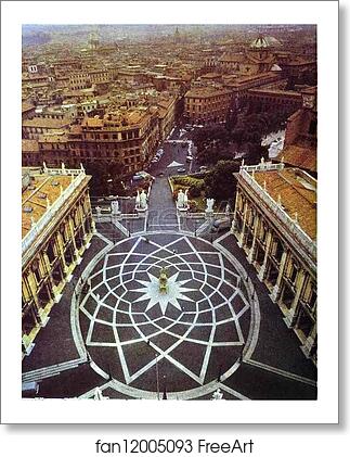 Free art print of Capitoline Hill by Michelangelo