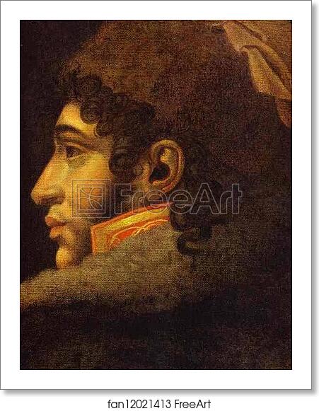 Free art print of Portrait of Joahim Murat by Anne-Louis Girodet De Roussy-Trioson