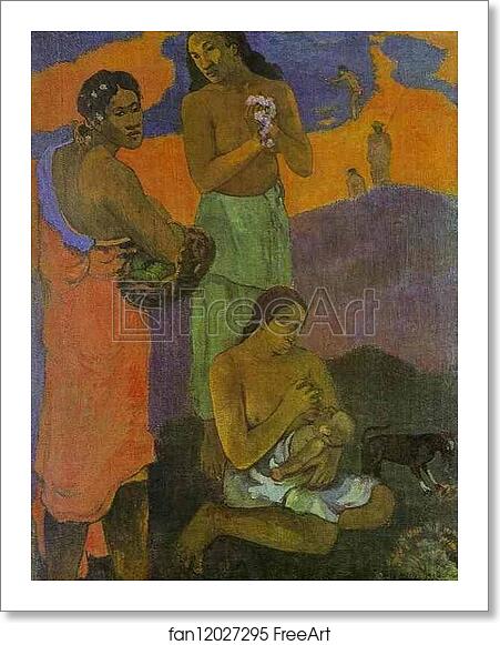 Free art print of Motherhood (Women on the Shore) by Paul Gauguin Free art print of Motherhood (Women on the Shore) by Paul Gauguin