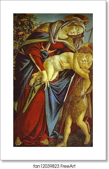 Free art print of Madonna and Child and the young St. John the Baptist by Alessandro Botticelli Free art print of Madonna and Child and the young St. John the Baptist by Alessandro Botticelli