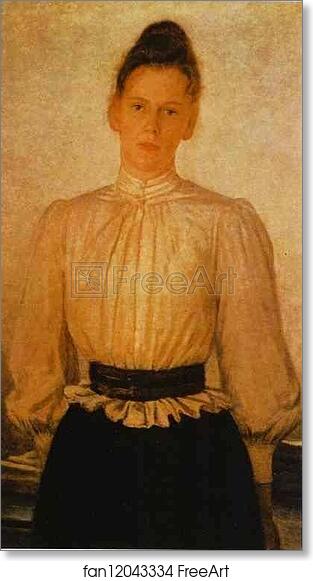 Free art print of Portrait of Maria Tolstaya, Leo Tolstoy's Daughter by Nikolay Gay