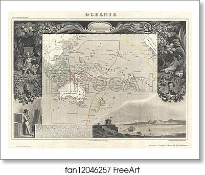Free art print of Oceanie. by Victor Jules Levasseur Free art print of Oceanie. by Victor Jules Levasseur
