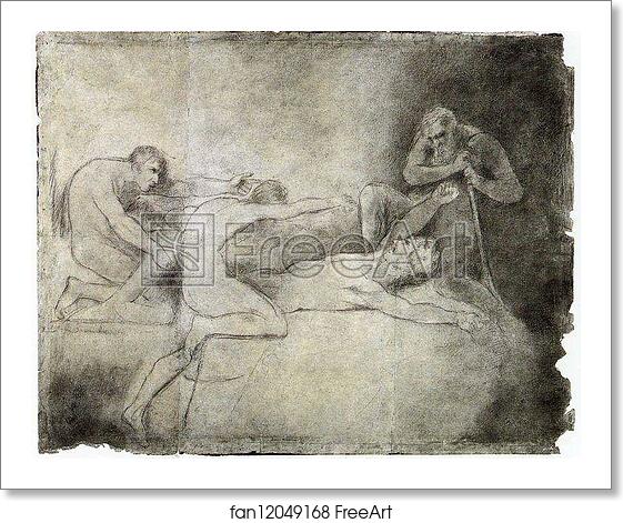 Free art print of Prometheus Bound by George Romney Free art print of Prometheus Bound by George Romney