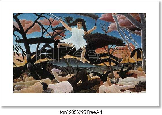 Free art print of War by Henri Rousseau Free art print of War by Henri Rousseau