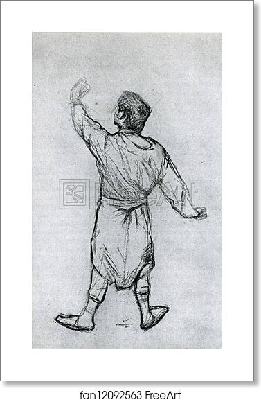 Free art print of Man in a Shirt, From Behind by Henri De Toulouse-Lautrec Free art print of Man in a Shirt, From Behind by Henri De Toulouse-Lautrec