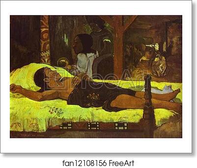 Free art print of Te Tamari No Atua (Nativity) by Paul Gauguin