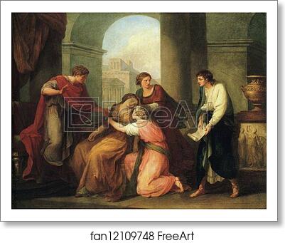 Free art print of Virgil Reading the Aeneid to Augustus and Octavia by Angelica Kauffman Free art print of Virgil Reading the Aeneid to Augustus and Octavia by Angelica Kauffman