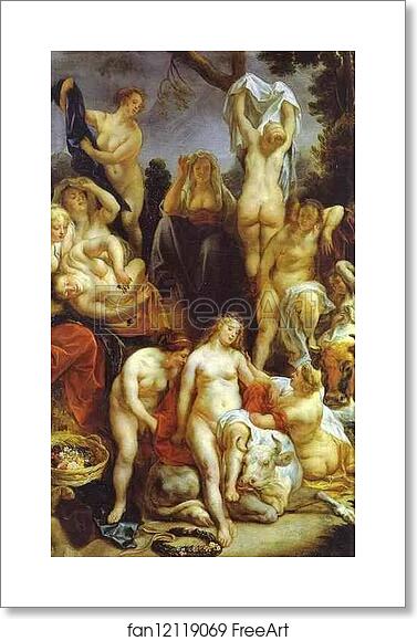 Free art print of The Rape of Europa. Detail by Jacob Jordaens Free art print of The Rape of Europa. Detail by Jacob Jordaens