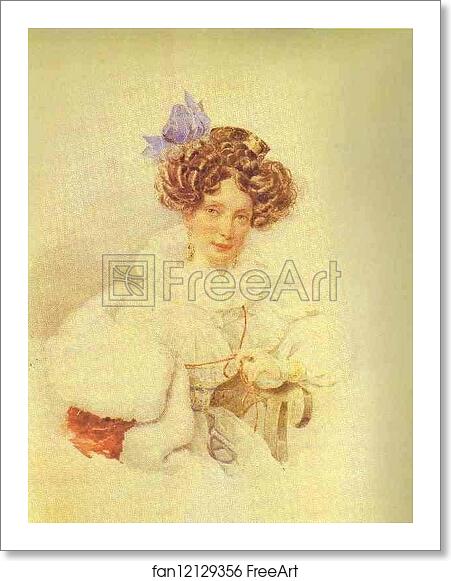 Free art print of Portrait of Catherine Bakunina by Alexander Brulloff Free art print of Portrait of Catherine Bakunina by Alexander Brulloff