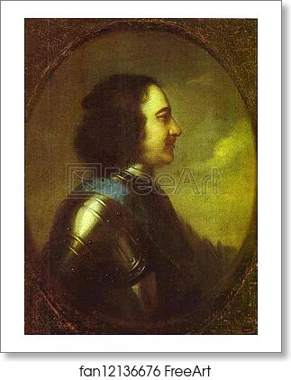 Free art print of Portrait of Peter the Great by Johann Gottfried Tannauer