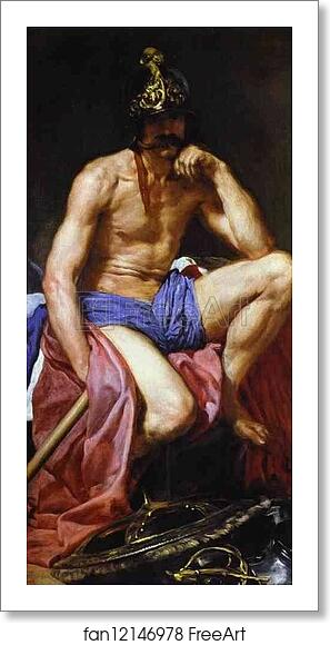 Free art print of Mars by Diego Velázquez Free art print of Mars by Diego Velázquez