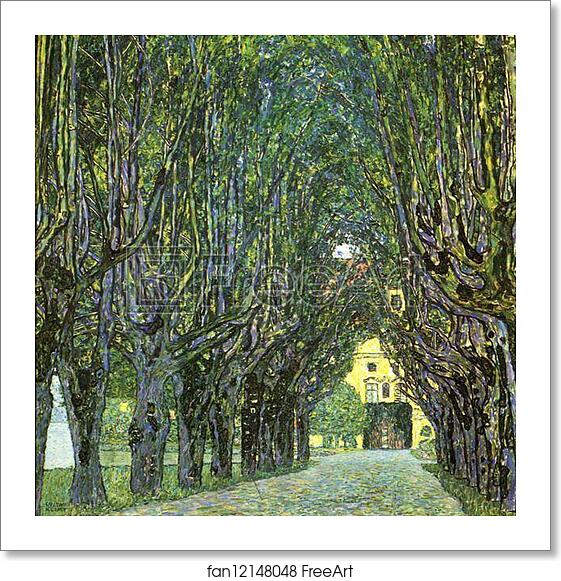 Free art print of Avenue of Schloss Kammer Park by Gustav Klimt Free art print of Avenue of Schloss Kammer Park by Gustav Klimt