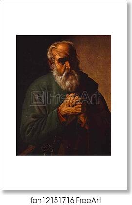 Free art print of St. Peter by Georges De La Tour