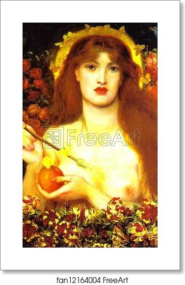 Free art print of Venus Verticordia by Dante Gabriel Rossetti Free art print of Venus Verticordia by Dante Gabriel Rossetti
