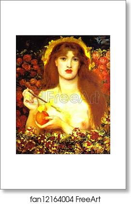 Free art print of Venus Verticordia by Dante Gabriel Rossetti