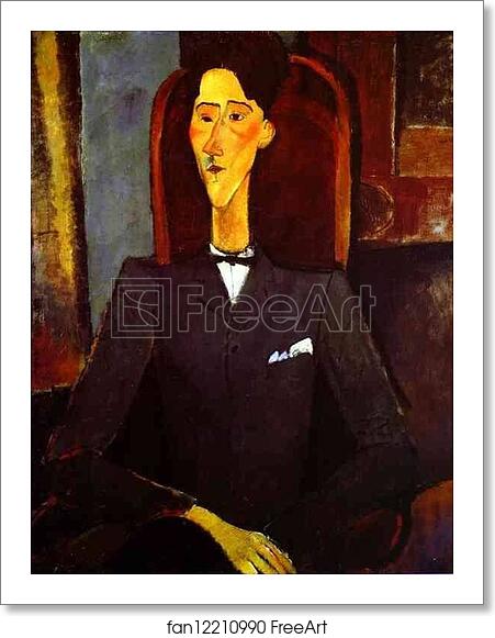 Free art print of Portrait of Jean Cocteau by Amedeo Modigliani Free art print of Portrait of Jean Cocteau by Amedeo Modigliani