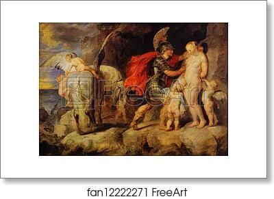 Free art print of Perseus Liberating Andromeda by Peter Paul Rubens
