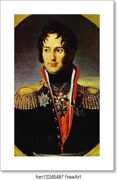 Free art print of Portrait of Peotr Chicherin by Robert Lefèvre Free art print of Portrait of Peotr Chicherin by Robert Lefèvre