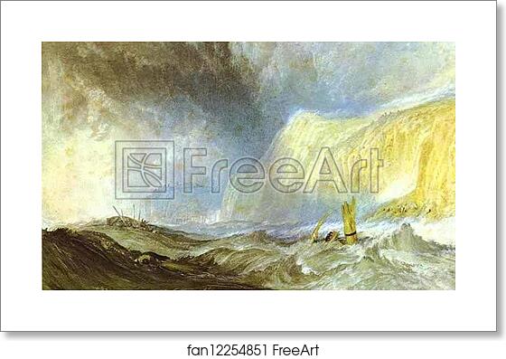 Free art print of Shipwreck off Hastings by Joseph Mallord William Turner Free art print of Shipwreck off Hastings by Joseph Mallord William Turner