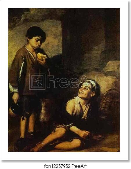 Free art print of Two Peasant Boys by Bartolomé Esteban Murillo Free art print of Two Peasant Boys by Bartolomé Esteban Murillo