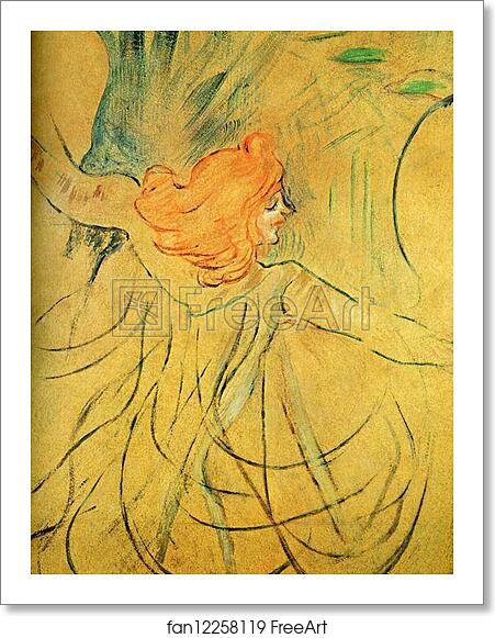 Free art print of Loie Fuller by Henri De Toulouse-Lautrec Free art print of Loie Fuller by Henri De Toulouse-Lautrec