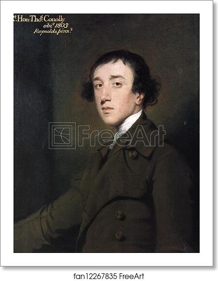 Free art print of Thomas Conolly by Sir Joshua Reynolds Free art print of Thomas Conolly by Sir Joshua Reynolds