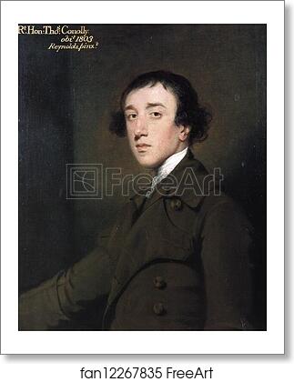 Free art print of Thomas Conolly by Sir Joshua Reynolds