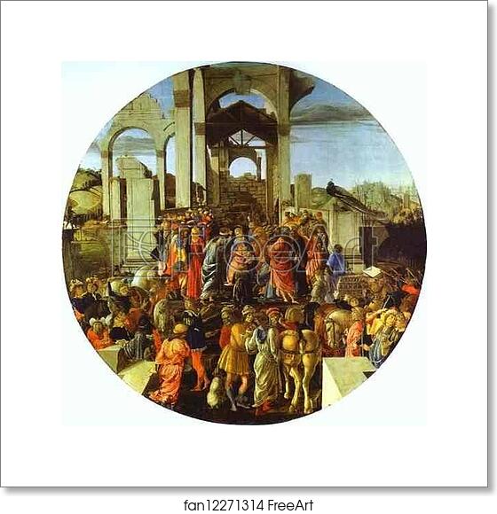 Free art print of Adoration of the Magi by Alessandro Botticelli Free art print of Adoration of the Magi by Alessandro Botticelli