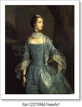 Free art print of Mrs Francis Beckford by Sir Joshua Reynolds