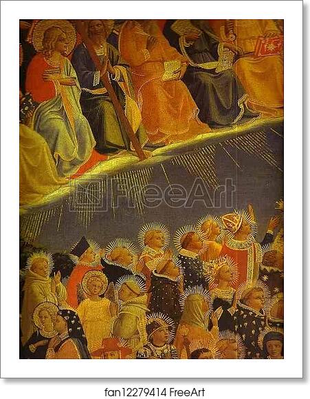 Free art print of The Last Judgement. Detail: The Blessed by Fra Angelico Free art print of The Last Judgement. Detail: The Blessed by Fra Angelico