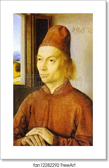 Free art print of Portrait of a Man by Dieric Bouts The Elder Free art print of Portrait of a Man by Dieric Bouts The Elder