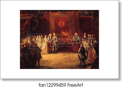 Free art print of George III by Sir Joshua Reynolds