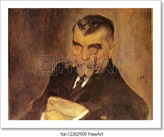 Free art print of Portrait of Alexei Stakhovich by Valentin Serov
