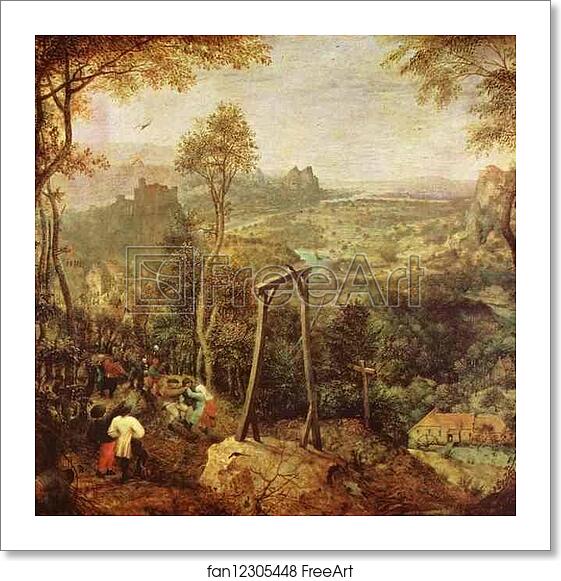 Free art print of The Magpie on the Gallows by Pieter Bruegel The Elder Free art print of The Magpie on the Gallows by Pieter Bruegel The Elder