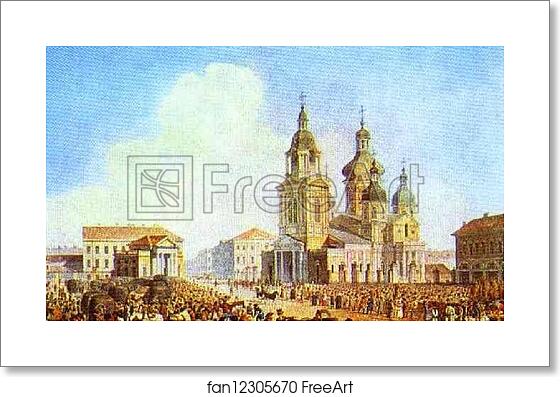 Free art print of Sennaya Square in St. Petersburg by Alexander Brulloff Free art print of Sennaya Square in St. Petersburg by Alexander Brulloff